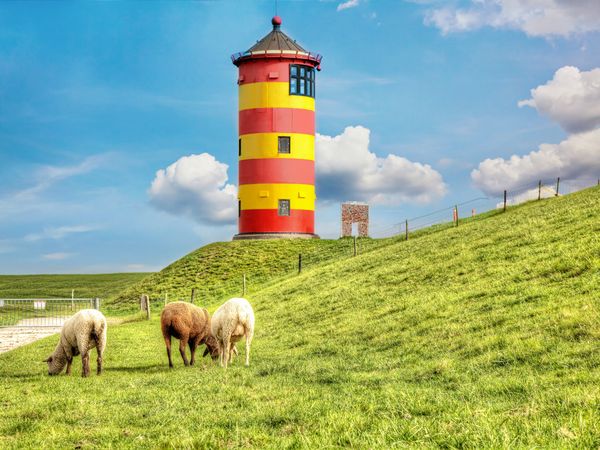Champagner-Offerte - 4 Tage an der Nordsee in Greetsiel, Niedersachsen inkl. Halbpension Städteurlaub online kaufen