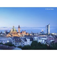 Sightseeing durch Leipzig im blau-gelben Doppeldecker | 3 Tage, Sachsen inkl. Frühstück Städteurlaub online kaufen Sightseeing durch Leipzig im blau-gelben Doppeldecker | 3 Tage, Sachsen inkl. Frühstück Städteurlaub online kaufen