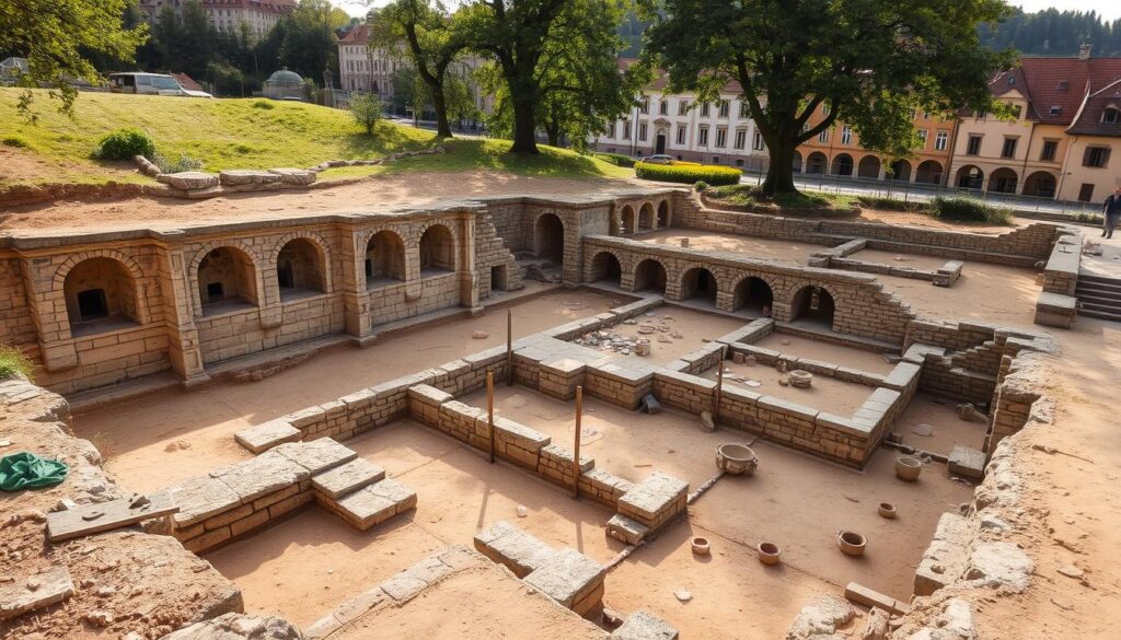 Archäologische Ausgrabungen in Regensburg