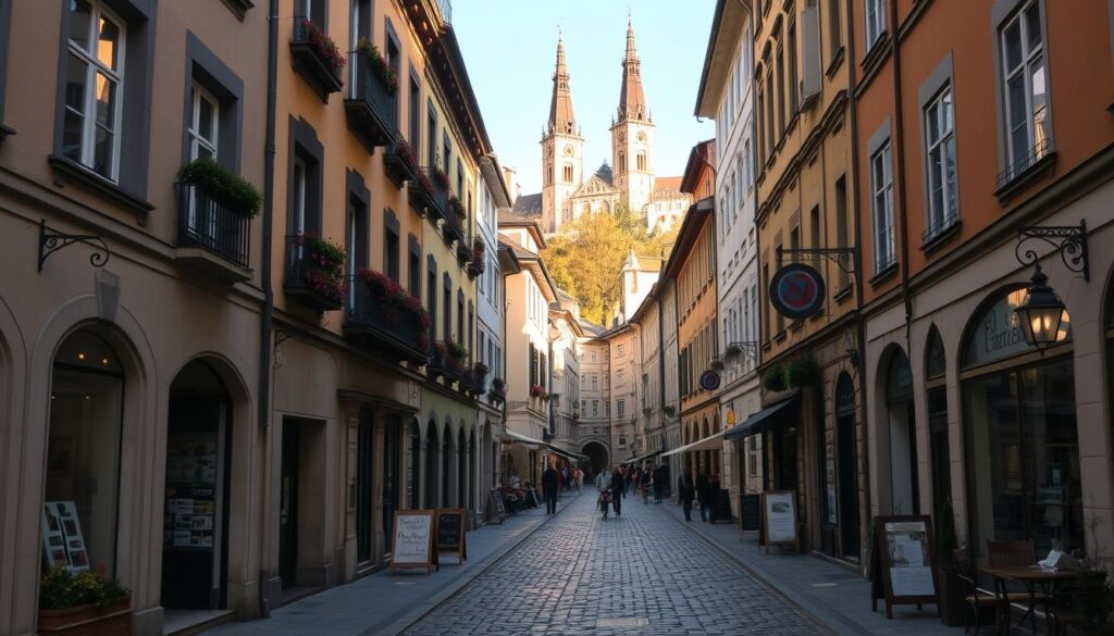 Getreidegasse in Salzburg