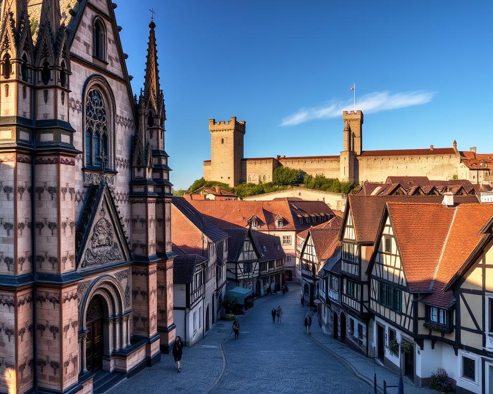 Gotische Architektur in Berching