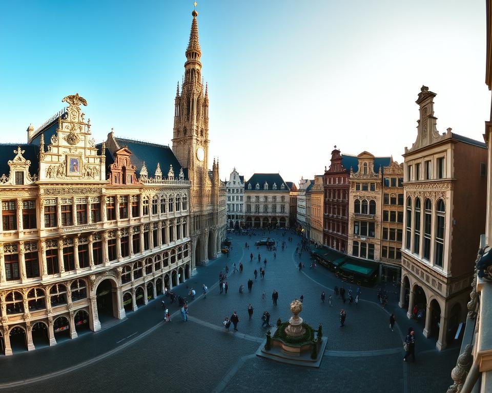 Grand Place Brüssel Panorama