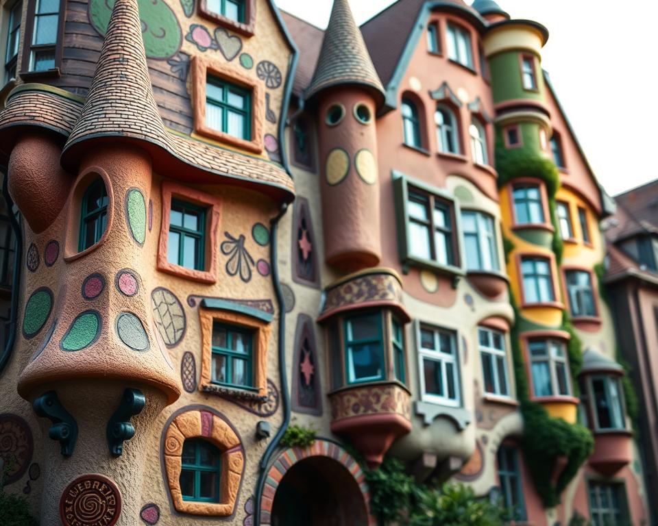 Hundertwasserhaus Gestaltungselemente