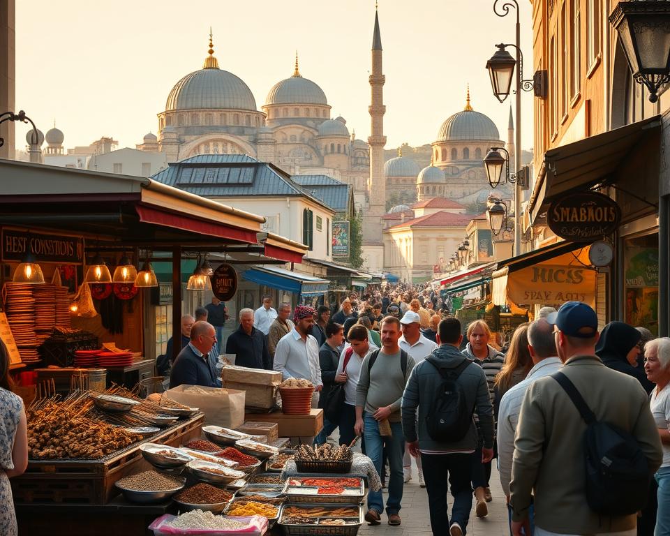 Istanbul Streetfood Spezialitäten