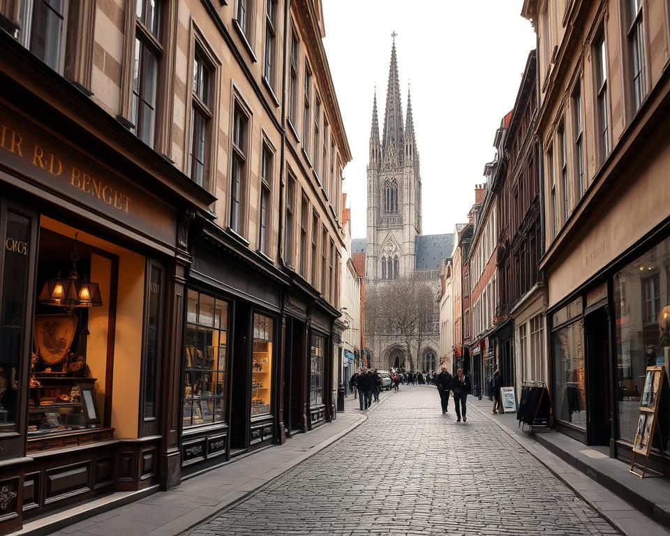 Sablon-Viertel Brüssel Antiquitäten