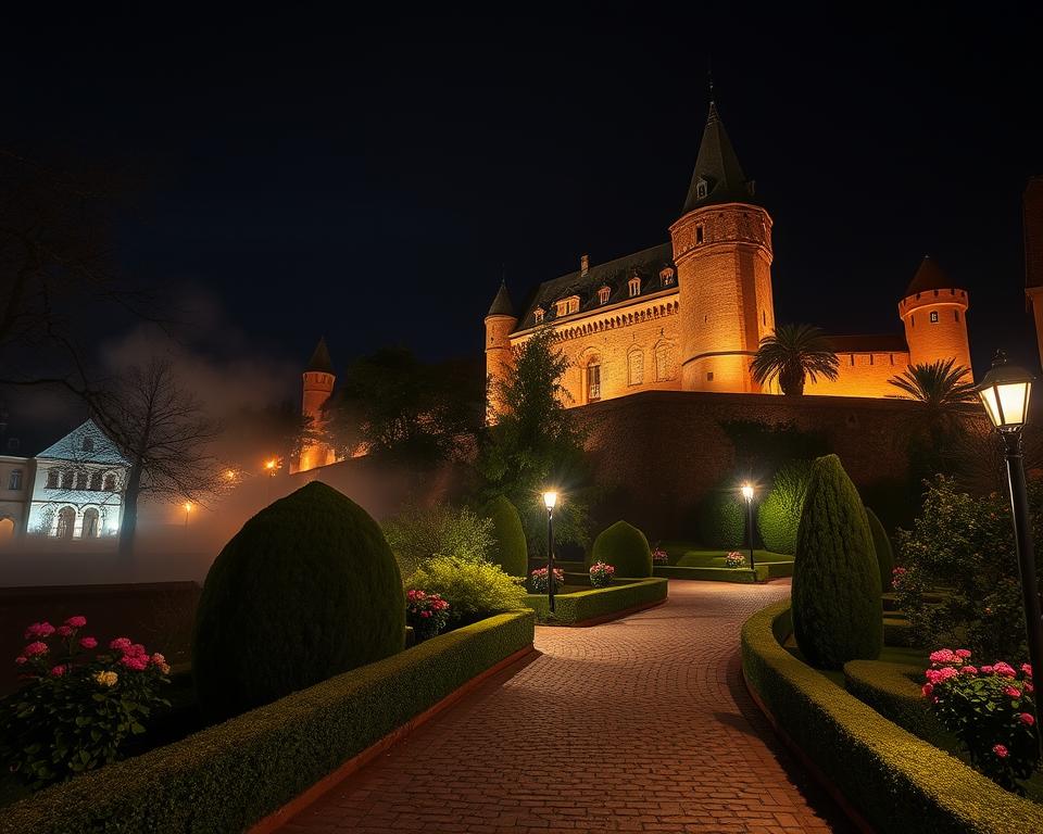 Schlossbeleuchtung Heidelberg Nachtaufnahme