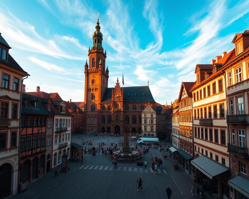 Schlosskirche Wittenberg historische Ansicht