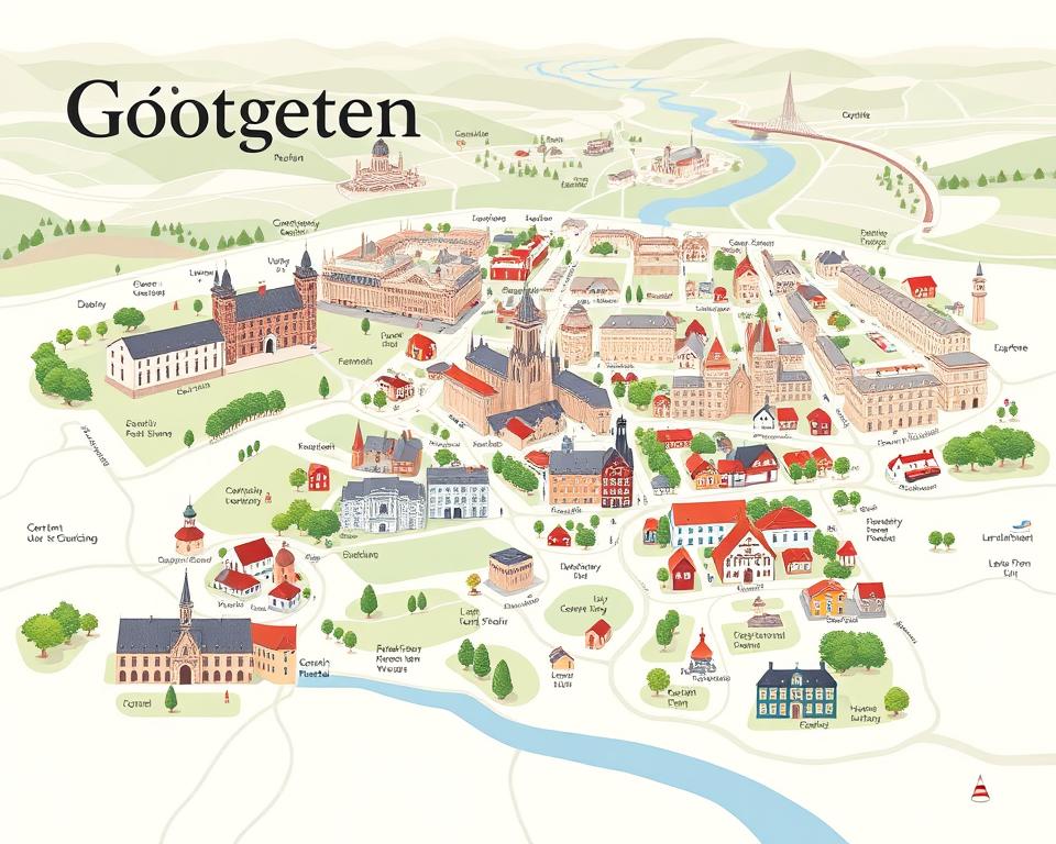 Sehenswürdigkeiten Karte Göttingen