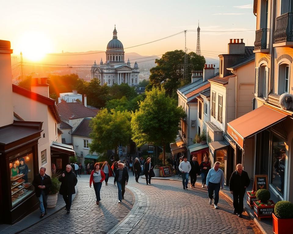 Tagesablauf Montmartre Paris