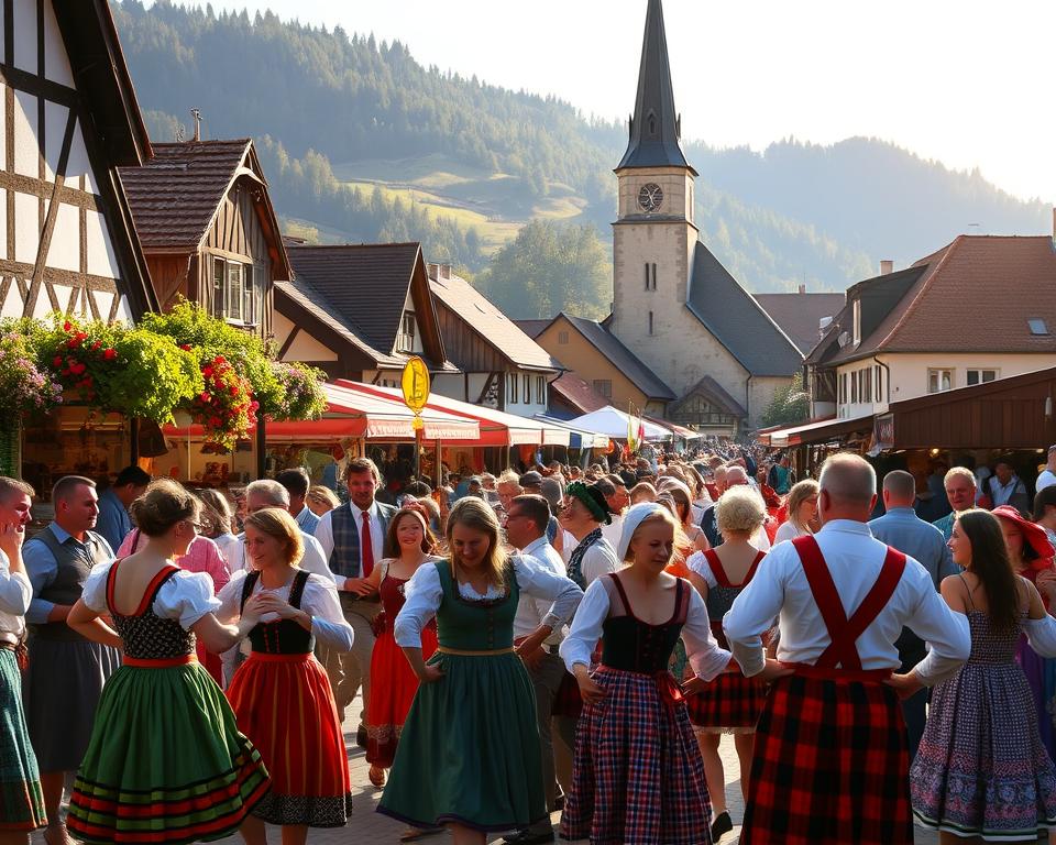 Traditionelle Feste in Schönau