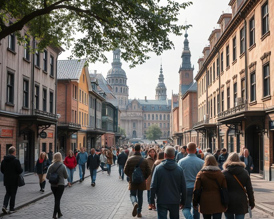UFA Stadt Filmkulissen-Besichtigung