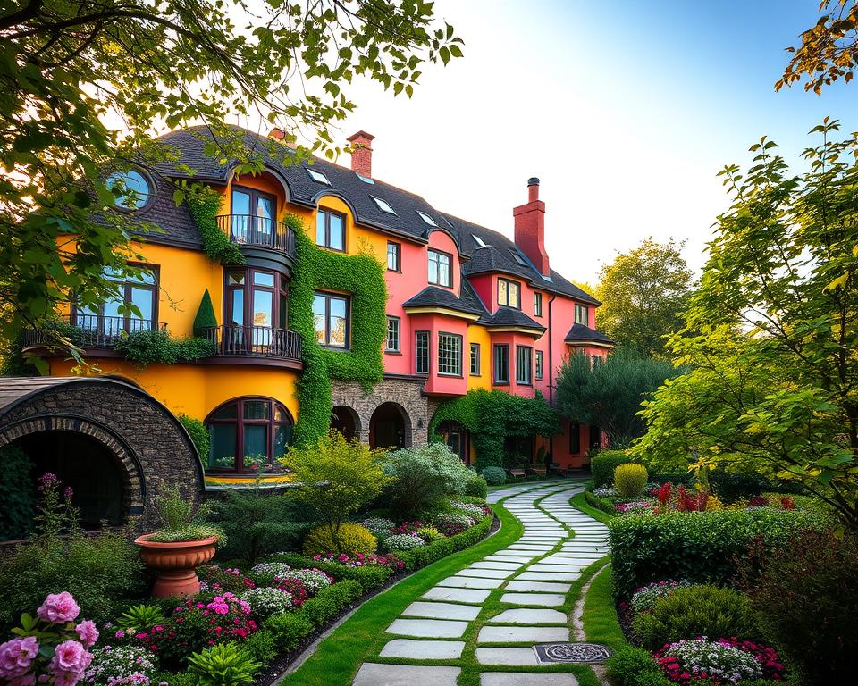 Wohnen im Hundertwasserhaus Darmstadt