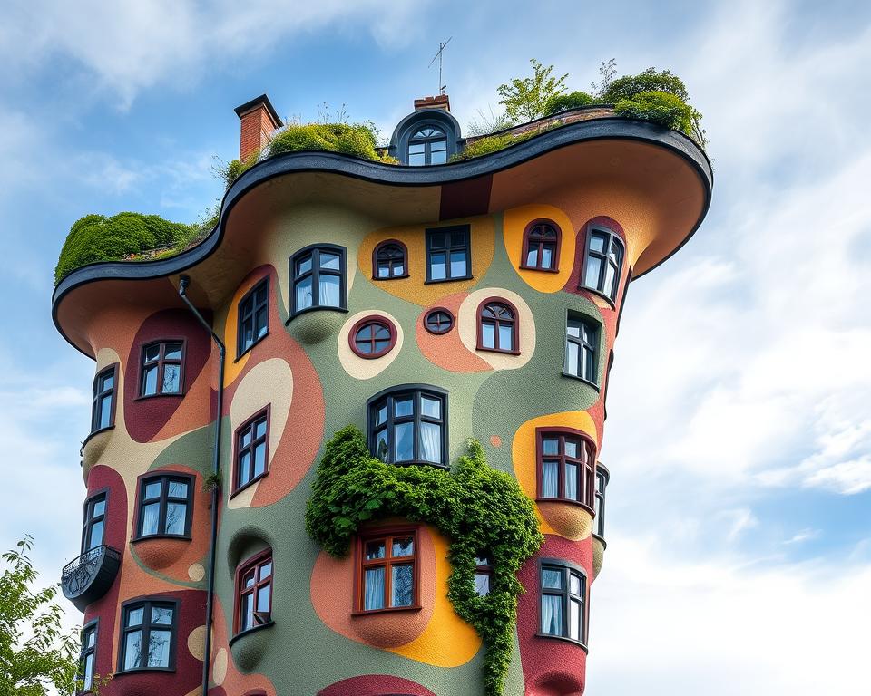 Hundertwasserhaus in Darmstadt – Einzigartiges Kunstwerk