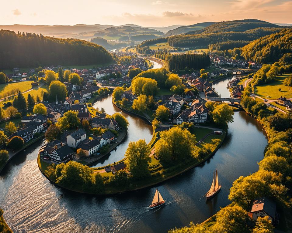 Bootsstrecken Elsass Wasserrouten