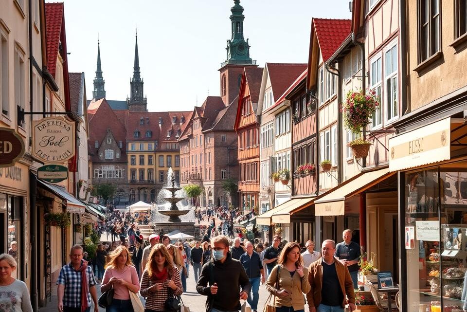 Shopping in Deutschland: Online und Offline Einkaufen
