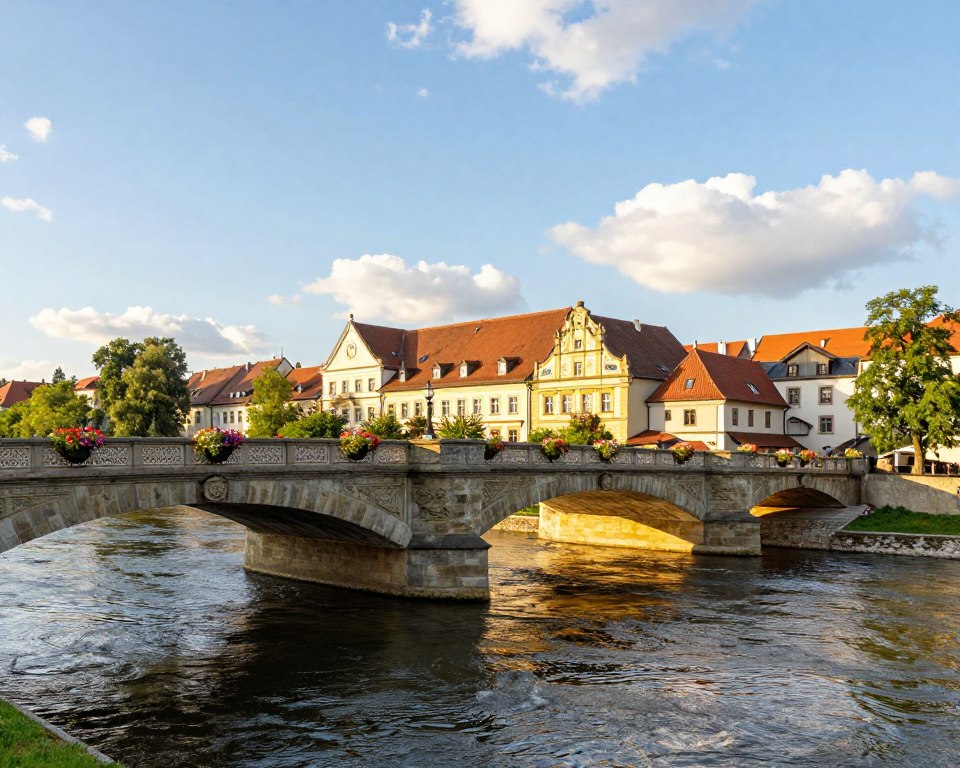 Altstadtbrücke Görlitz über die Neiße