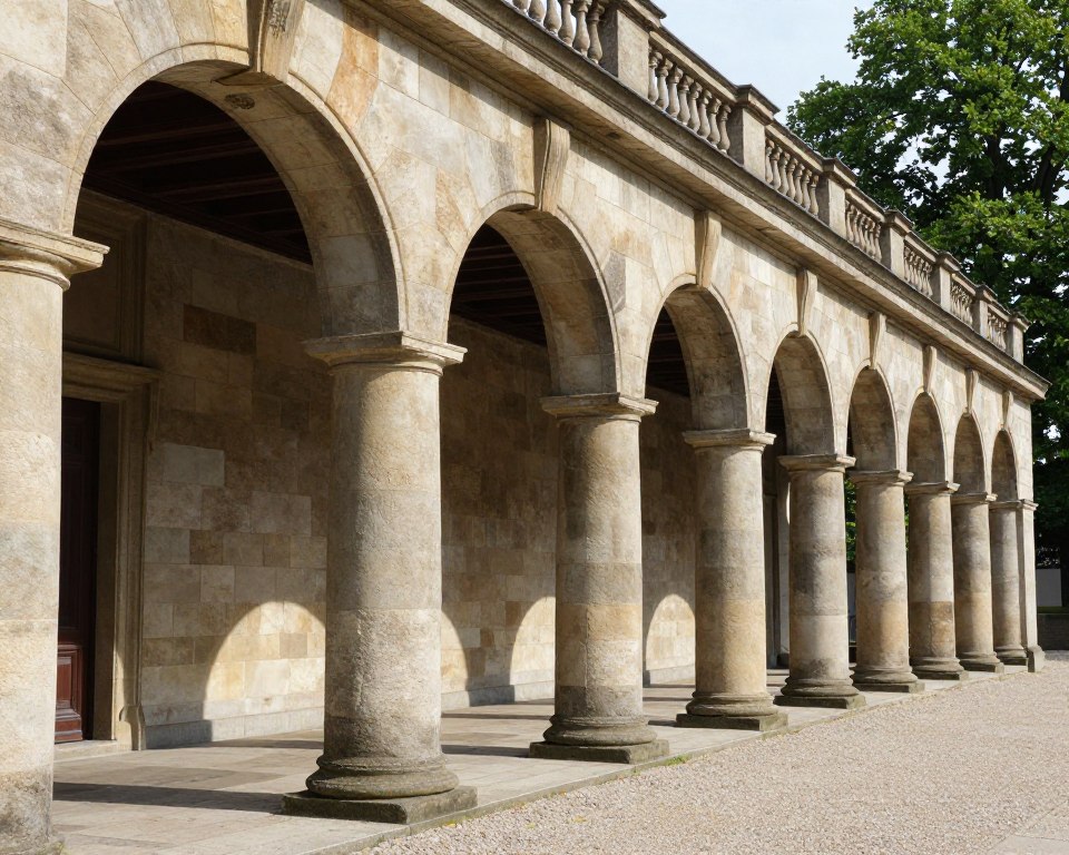 Böhmische Bäderarchitektur Kolonnaden