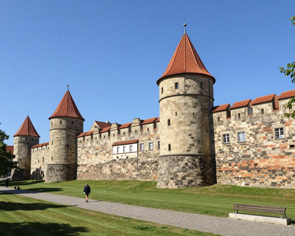 Historische Stadtmauer Naumburg