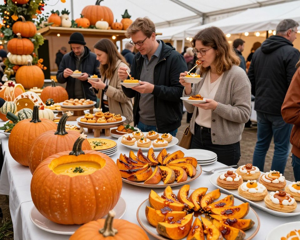 Kürbisgerichte auf der Ludwigsburg Kürbisausstellung Kürbisgerichte auf der Ludwigsburg Kürbisausstellung