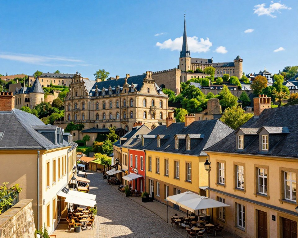 Luxemburg Altstadt UNESCO Weltkulturerbe