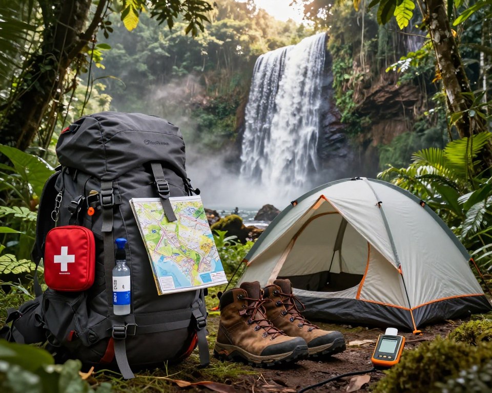 Reiseausrüstung für Venezuela Dschungel