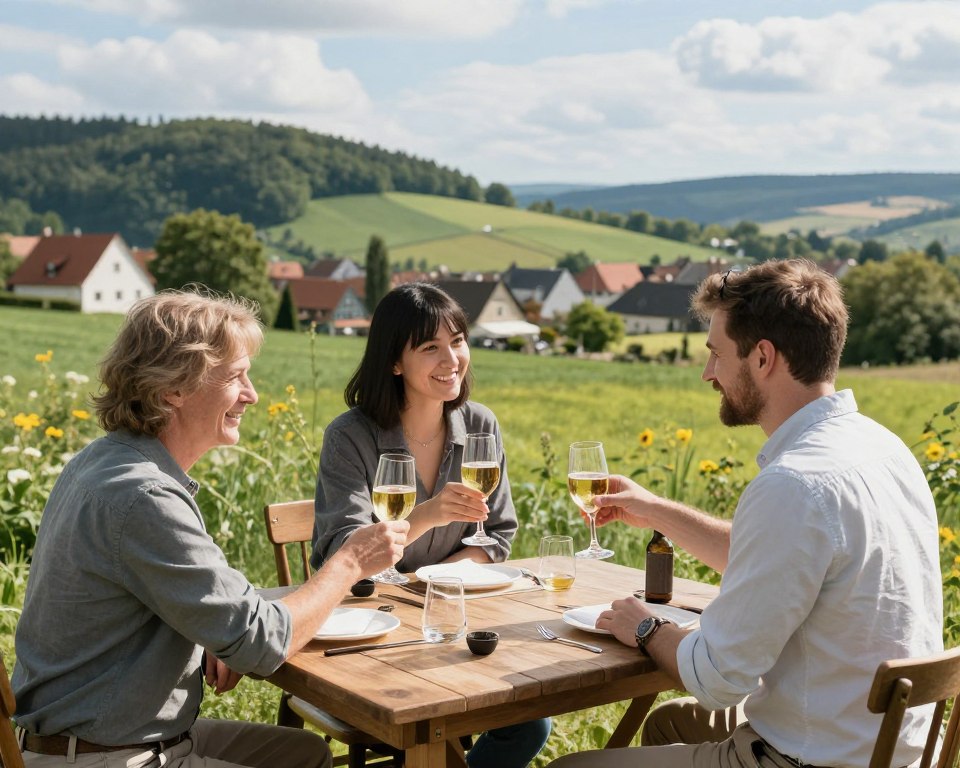 Saale Weinregion Weinprobe