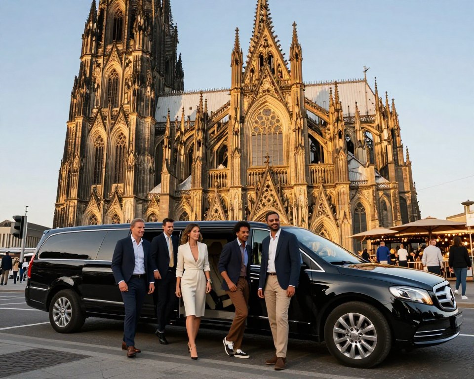 Köln besuchen mit der Stretchlimousine