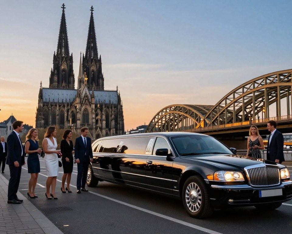 Köln besuchen mit der Stretchlimousine