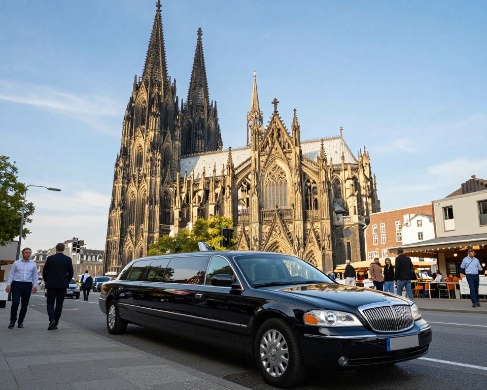 Köln besuchen mit der Stretchlimousine