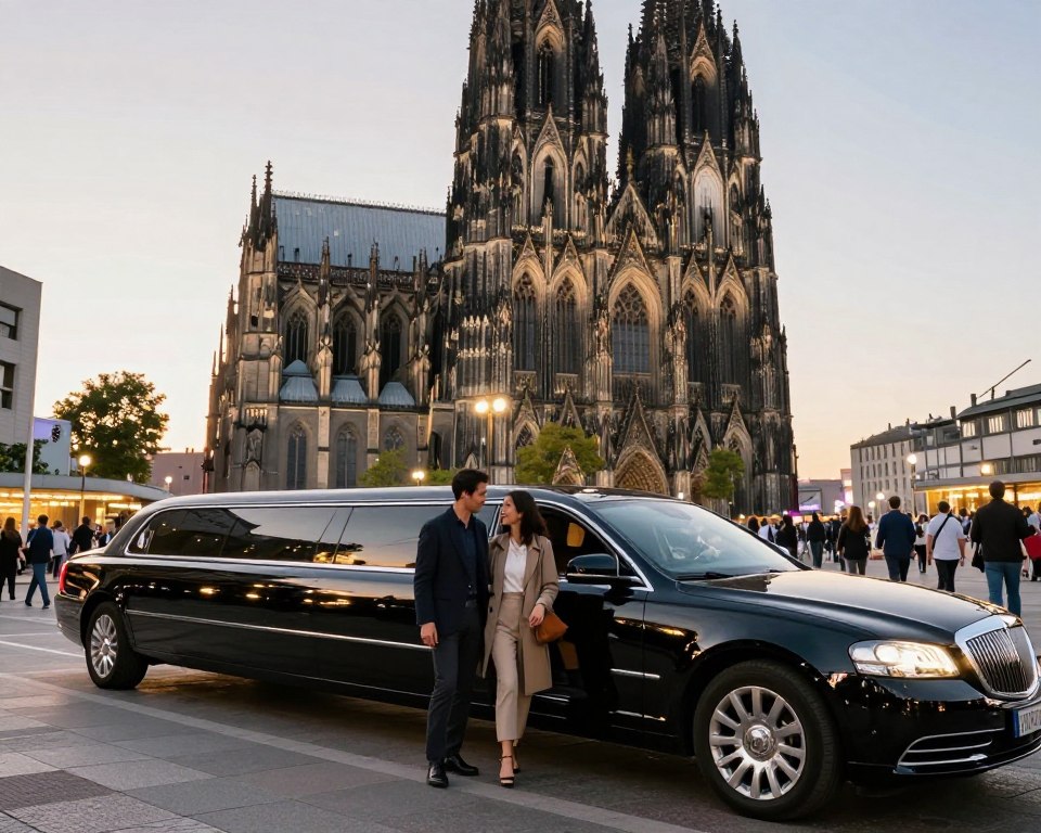 Köln besuchen mit der Stretchlimousine
