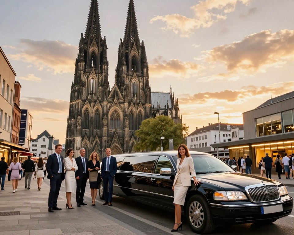 Köln besuchen mit der Stretchlimousine Fotospots